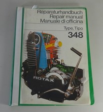 Werkstatthandbuch / Reparaturanleitung Aprilia Motor Typ 348 4-Takt von Rotax