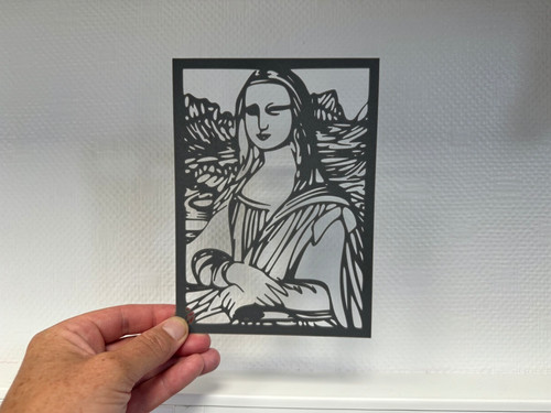 Wanddeko mona lisa - wanddeko, wandbild