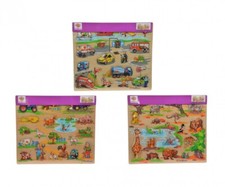 Eichhorn EH Steckpuzzle, 3-sort. Lieferumfang 1 Stück