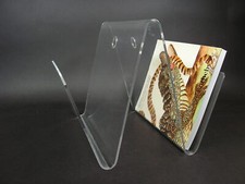 DESIGN 70er JAHRE*ZEITUNGSTÄNDER*MAGAZIN RACK*ABLAGE*ACRYL*PLEXIGLAS*VINTAGE 70s