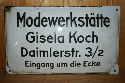 Original altes emailschild - original,