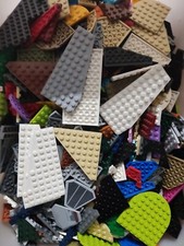 LEGO® 50x Platten, Sonderformen, Abgerundet, Flügel, Schräg Bunt Gemischt