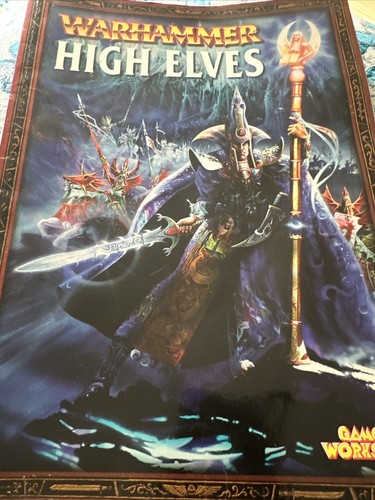 Warhammer high elves army - warhammer,