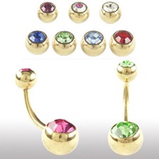 Gold bauchnabelpiercing mit - bauchnabelpiercing,