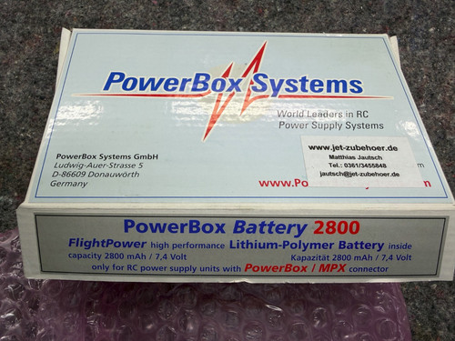 Powerbox battery 2800 mit - powerbox,