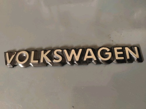 Volkswagen typenschild schwarz - volkswagen,