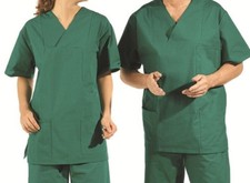 Schlupfhemd - OP-Hemd - grün