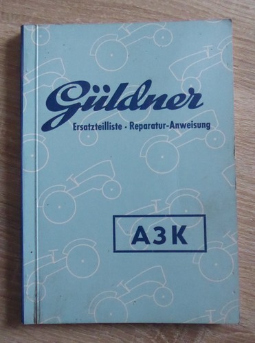 Güldner schlepper a3k - güldner,