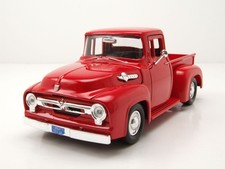 Ford F-100 Pick Up 1956 rot Modellauto 1:24 Motormax