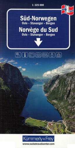 Norwegen regionalkarte - norwegen, 1