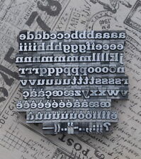 Alphabet Bleilettern Letter Druckbuchstaben Lettern Vintage Stempel Bleiletter,*