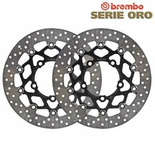 PAAR BREMBO BREMSSCHEIBEN GOLD