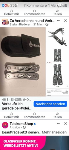 Gerber multi tool suspension - multi,
