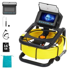 4.3" Rohrkamera Kanalkamera Inspektionskamera Endoskopkamera 6 Einstellbare Led