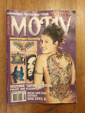 TATTOO MOTIV Nr. 5 - 2001 5/01 alte Tattoo Zeitschrift Zeitung Magazin retro