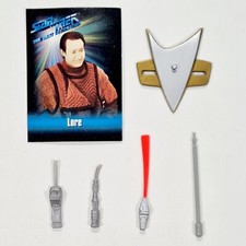 ©1992 Playmates STAR TREK LORE Zubehör/Accessoires BASE CHARACTERCARD PHASER