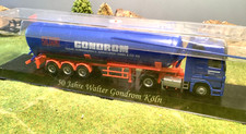 AWM LKW Siloauflieger Spedition Gondrom Köln Mercedes Actros Zugmaschine 1:87 H0