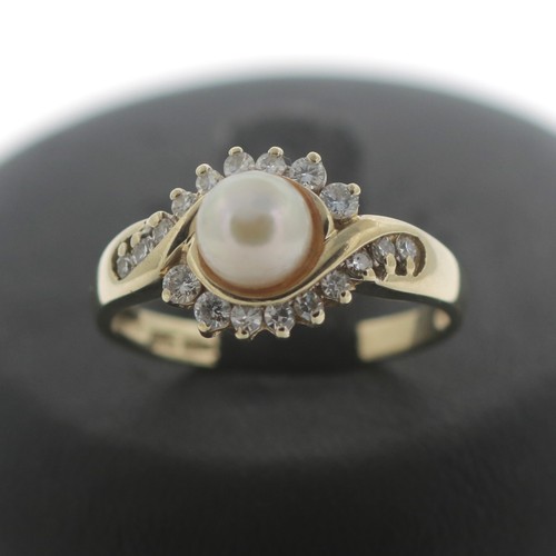 Ring 585 gold karat - ring, 14