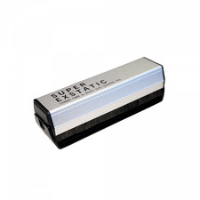 Antistatic Carbon Fiber/Velvet Pad - LP Schallplatten Samt und Carbon Bürste / S