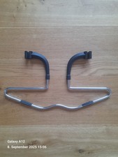 Original Seat Kleiderbügel Bügel für Kopfstützen schwarz Chrom Auto Reisebügel