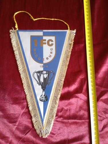 Old football pennant - old,