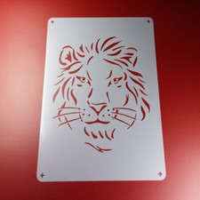 A5 Schablone Löwe Afrika