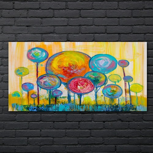 Abstrakte kunst bäume bunt - kunst,