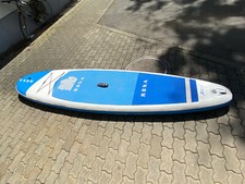 Stand up Board Kona Shore Air SUP 10.8 mit Pumpe, Fine, Paddel