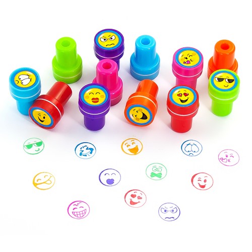 Stempelset smiley stück - stempelset,