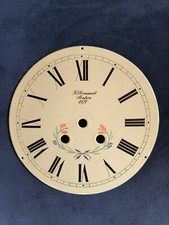 Zifferblatt Emaille Standuhr Comtoise Emailzifferblatt Gewölbt NEU