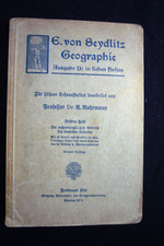 E. von Seydlitz Geographie von 1910 Die deutschen Kolonien -  und Anderes