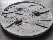 Wasserlilien. Bas Relief