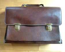 Aktentasche braun Vintage Büro Tasche Arbeitstasche