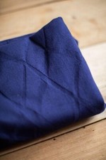 Bio Wave Jacquard navy blue, ca. 2,10m X 1,90m