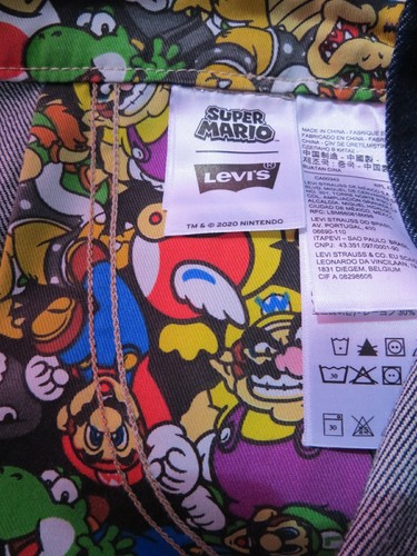 Levi super mario - levi's, latzhose
