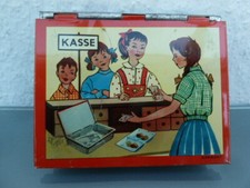 KASSA aus Blech m. Spielgeld