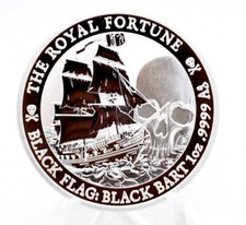 1 oz Silber Tuvalu 2020 Black