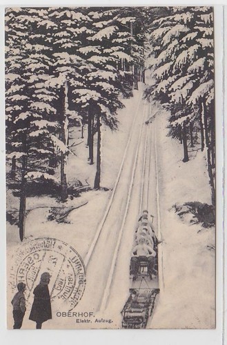 68995 oberhof rodelbahn mit - ak,