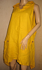 Damen reines leinen kapuze - reines,