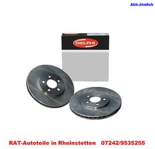 Bremsscheiben 2 x Delphi