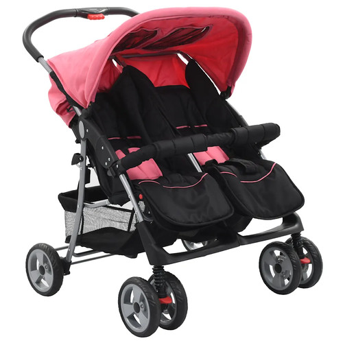 Zwillingskinderwagen rosa und - zwillingskinderwagen,