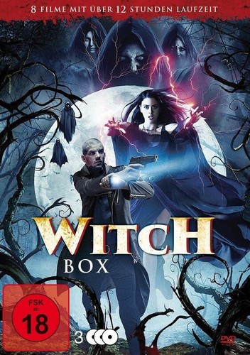 Witch box filme 3dvd - box,