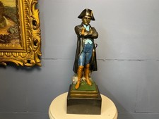 Bronzefigur Skulptur Kaiser Napoleon Auf marmor montiert Nach Guillemin