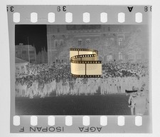 Original Negativ 4x3,5cm - Lübeck Schleswig-Holstein - Soldaten vor Gebäude