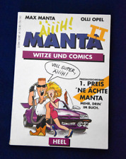 Opel Olli Manta Max Äiiih Manta II Witze und Comics 1991 HEEL Taschenbuch Buch
