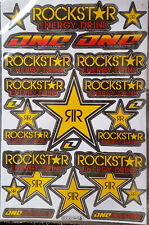 17 ROCKSTAR Energy Supercross Sticker Aufkleber, Set 27 x 18 cm neu 036