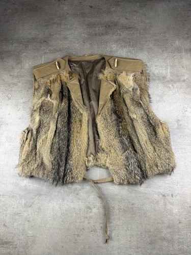 Vintage pelz weste herren - weste,