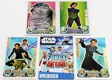 Force Attax Clone Wars Serie 1 – Force Meister, Star & lim. Karten aussuchen Neu