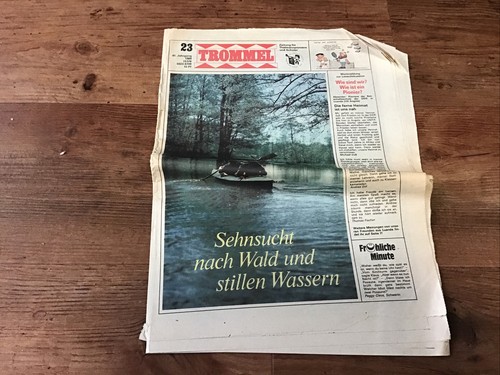 Trommel 1988 ddr zeitung - ddr,