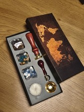 Wachssiegel Set, Stempel Und